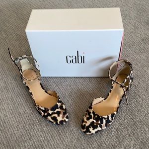 Cabi leopard shoes -size 6 - almost new condition - worn once